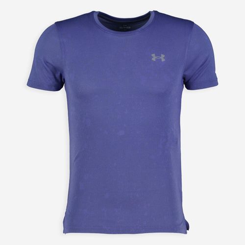 Violettes T-Shirt mit Logo