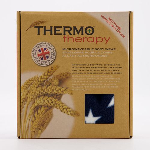 Dunkelblaue Körperwickel mit Sternenmuster Image