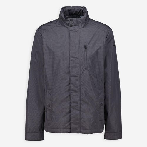 Graue Litio Jacke mit versteckter Kapuze