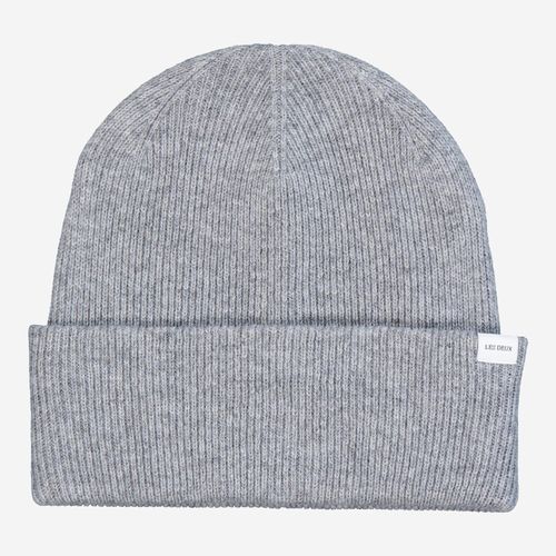 Graue Wayne Mütze aus Wolle
