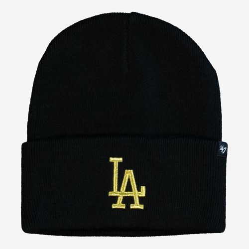 Schwarzer Hut mit Los Angeles Dodgers-Motiv