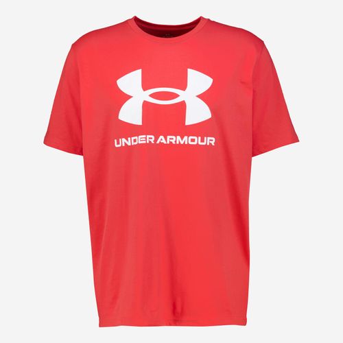 Rotes T-Shirt mit Logo