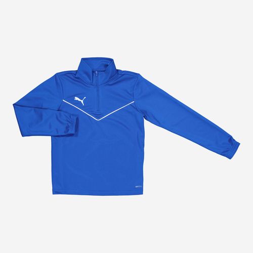 Blaue Sweatjacke mit Logo