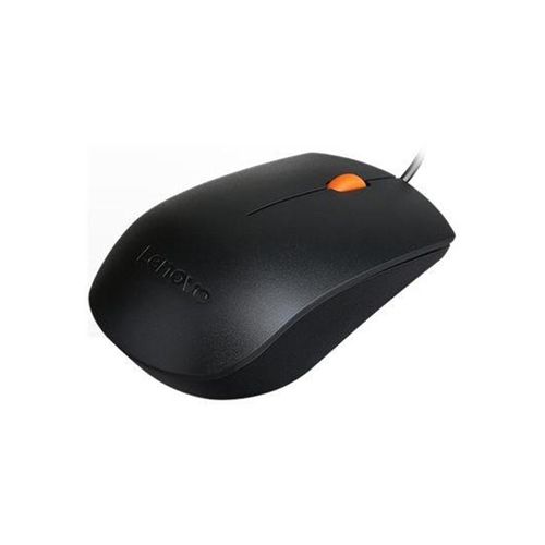 Lenovo 300 - mouse - USB - Maus (Schwarz)