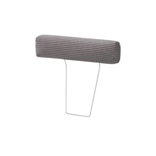 bobb Kopfstütze Arissa de Luxe - grau - 50 cm - cm 15,0 - Sconto