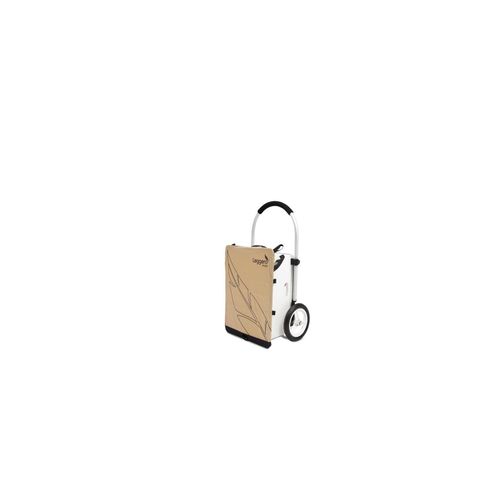 Trolley Max - Einkaufswagen beige/marine