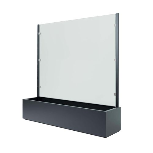 Pflanzkasten HLO-GUB5, Windschutz Sichtschutz Indoor/Outdoor ~ 196 cm