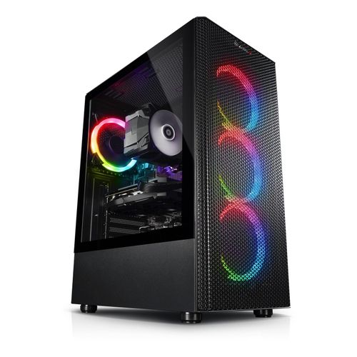 Gaming PC Raptor V AMD Ryzen 7 5800X, 32GB DDR4, NVIDIA RTX 5060 8 GB, 2TB SSD, WLAN, Windows 11