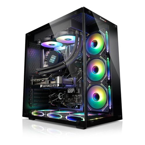 Gaming PC Panorama AMD Ryzen 9 5950X, 32GB DDR4, NVIDIA RTX 5070 12 GB, 2TB SSD, WLAN, Windows 11