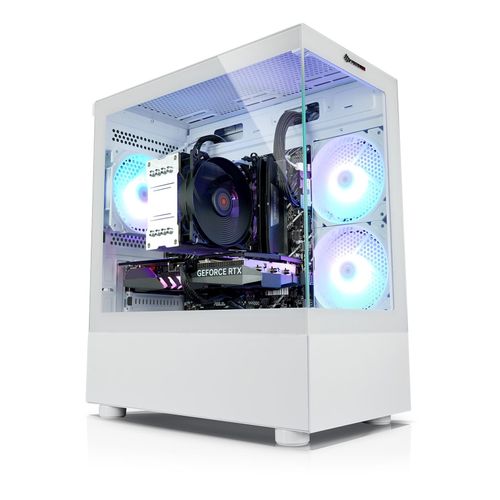 Gaming PC InvaderXS V AMD Ryzen 7 5800X, 32GB DDR4, NVIDIA RTX 5060 8 GB, 1TB SSD, WLAN, Windows 11