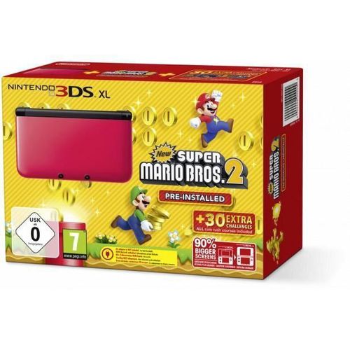 Nintendo 3DS XL - Schwarz/Rot