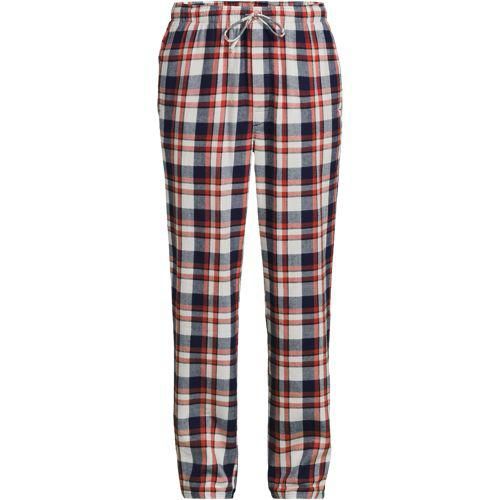 Flanell-Pyjamahose, Herren,  Blau, Baumwolle, by Lands' End