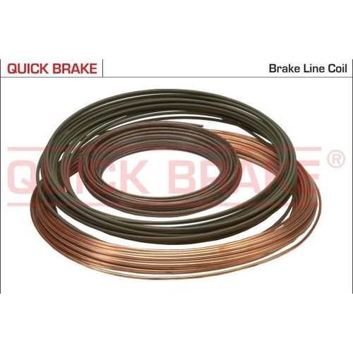 QUICK BRAKE Bremsleitung Bremsleitungsatz 1911 CU RING 4,75mm Kupfer 50m