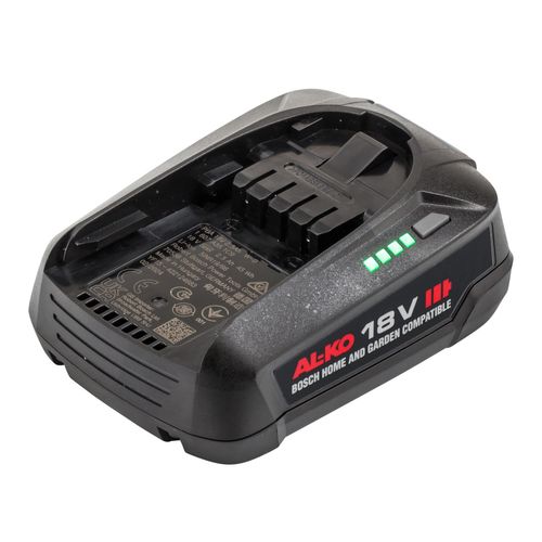 Akku AL-KO "B50.5 Li", schwarz, B:80mm H:30mm T:140mm, Akkumulatoren, 18 V, 2,5 Ah Li-Ion-Akku