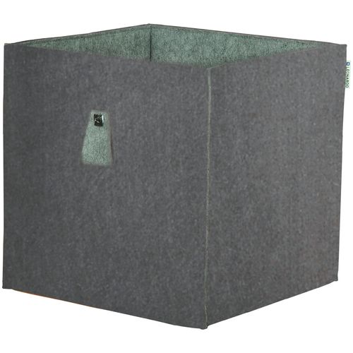 Aufbewahrungsbox PHOENIX "Atlanta", grau, B:34cm H:34cm T:34cm, Filz, Aufbewahrungsboxen, Aufbewahrungsbox, B/H/T: 34 x 34 x 34 cm