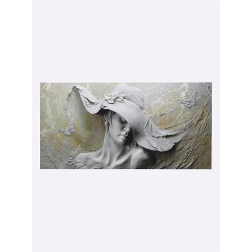 Bild HEINE HOME, grau (farbe bild(er): grau, natur), B:152cm H:77cm T:3,5cm, Bilder