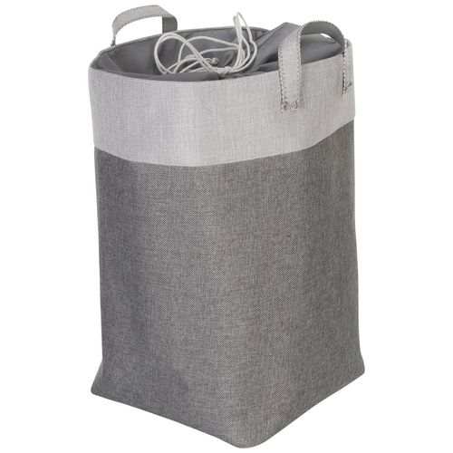 Wäschekorb MÖVE, grau, B:30cm H:50cm T:30cm, Stoff, Wäschesammler, in mehreren Größen
