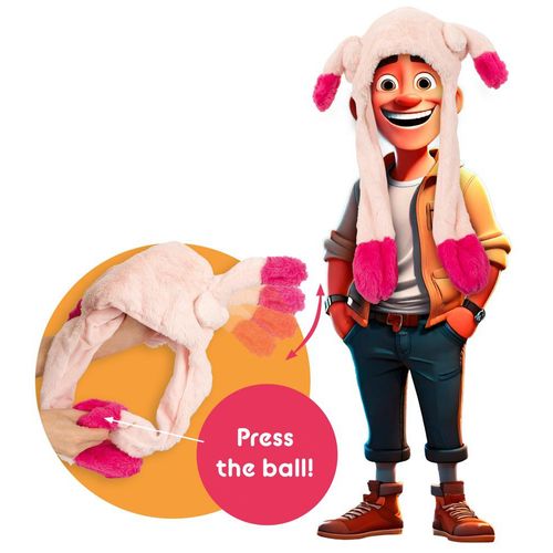 Mütze mit beweglichen Penissen