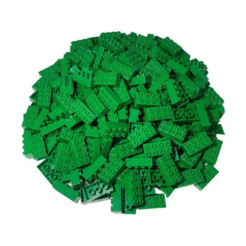 LEGO® DUPLO® 2x4 Steine Bausteine Grün - 3011 - Teile 100x