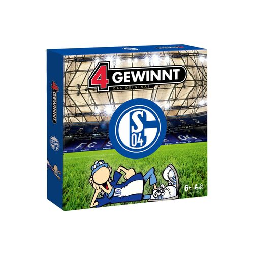 4 Gewinnt FC Schalke 04 Strategie Spiel Fußball Brettspiel Gesellschaftsspiel