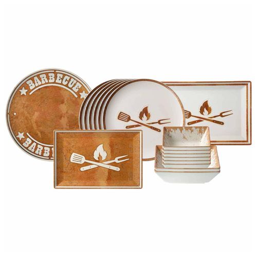 Ritzenhoff & Breker Grillgeschirr-Set Rusty 17er Set