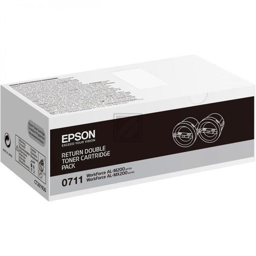 Epson 0711 - 2er-Pack - mit hoher Kapazitt - Schwarz