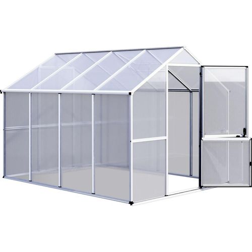KGT Gewächshaus "Callas IV" pressblank 6,8 m² 6 mm HKP