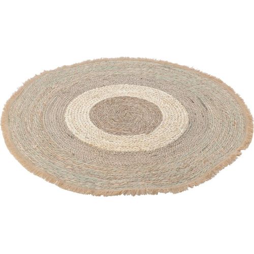 Kondela Runder Teppich Ferno 120 cm - Natur