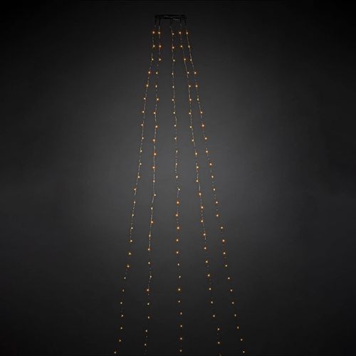 Baummantel mit vormontierten LED-Tropfen 180-flg.