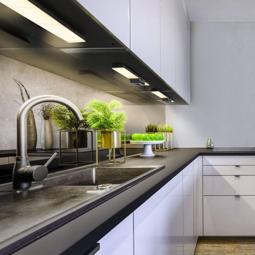 OSRAM LED-Unterbauleuchte Socket schwarz Erweiterung 3.000 K