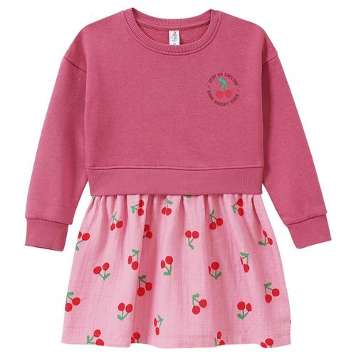 Mädchen Kleid mit angesetztem Rockteil