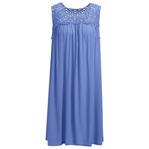Damen Kleid mit Häkelspitze