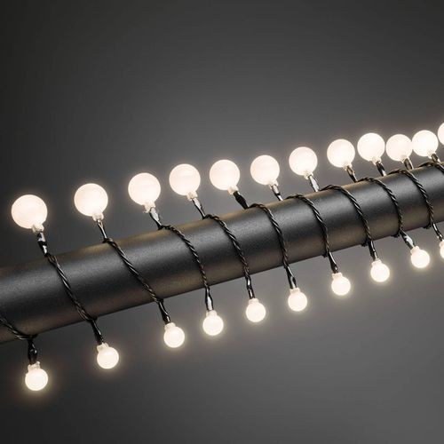 Kugel-Lichterkette LED warmweiß 80-flg.