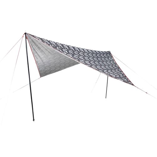 Sonnensegel HIGH PEAK "Sonnensegel Capo 3.0", grün (camouflage), Sonnensegel, B/T: 300cm, Polyester, B:300cm H:0cm