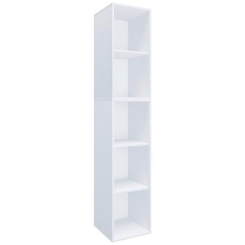 Mid.you Aktenregal , Weiß , Holzwerkstoff , 3 Fächer , 35x183x37 cm , Arbeitszimmer, Büroregale, Aktenregale