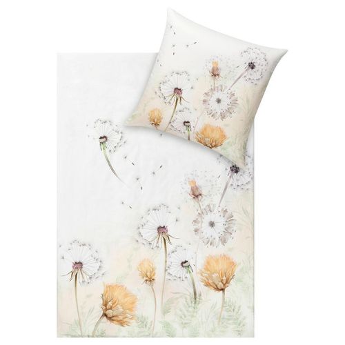Estella Bettwäsche Natürlich Estella , Natur , Textil , Floral , 135x200 cm , pflegeleicht, hautfreundlich , Schlaftextilien, Bettwäsche, Bettwäsche