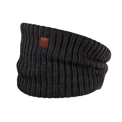 Loop MAXIMO, Baby, Gr. 2, carbonmeliert, Strick, Wolle, unifarben, Casual, Modetücher, Wolle, gefüttert, wärmend