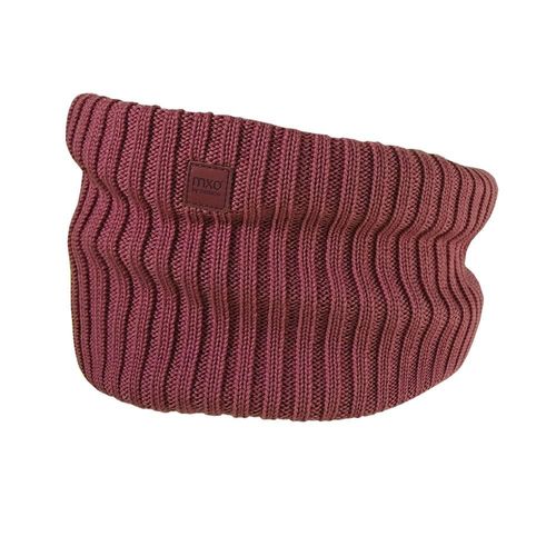 Loop MAXIMO, Baby, Gr. 1, rosa (rosewood), Strick, Wolle, unifarben, Casual, Modetücher, Wolle, gefüttert, wärmend