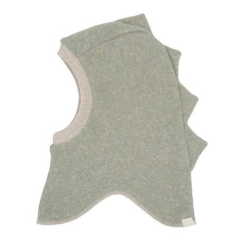 Schlupfmütze MAXIMO, Jungen, Gr. 55, braun (mineral, hellbraunmeliert), Fleece, Baumwolle, mehrfarbig, meliert, Mützen, Baumwollfleece, Jerseyfutter, Rippstrickbündchen