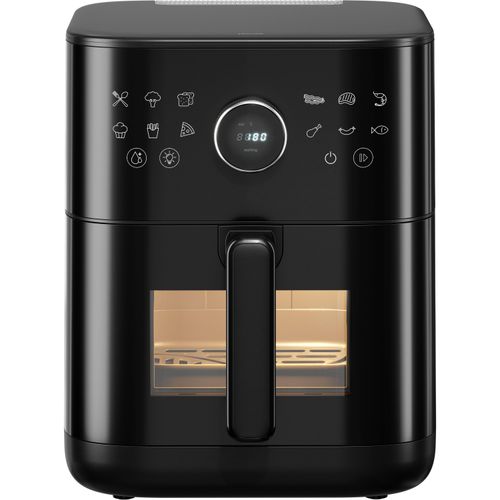 ZWILLING Heißluftfritteuse 6 l, Schwarz