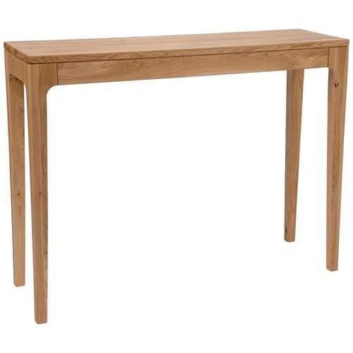 Konsolentisch , Wildeiche , Holz , Wildeiche , massiv , 30x80x100 cm , Wohnzimmer, Wohnzimmertische, Konsolentische