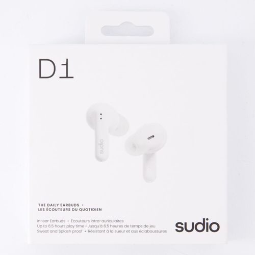 Weiße kabellose Kopfhörer