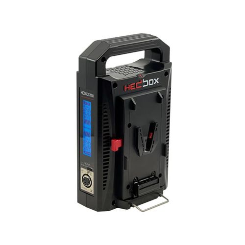 HEDBOX HED-DC150V - 2-ch Digital LCD Simultaneous Battery Charger with Power Bank Function