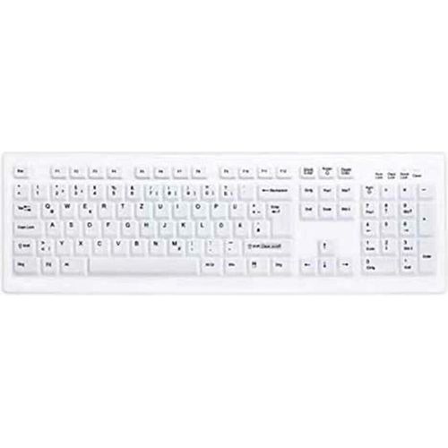 Tastatur Cherry AK-C8100F-UVS-W USB Weiß Qwerty Spanisch
