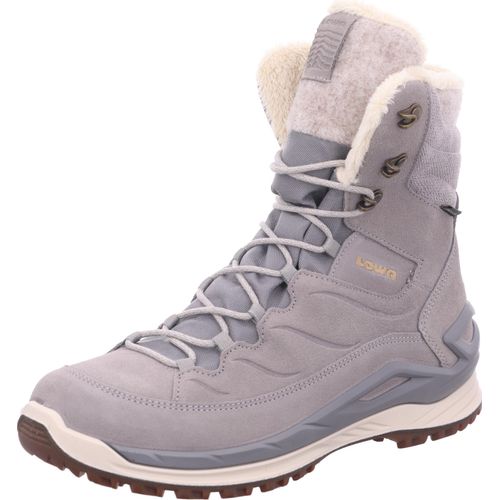 LOWA Damen Winterschuh Calceta EVO GTX Ws- Größe 9 - grau/ocker