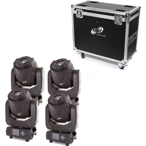 ETEC LED Spot Moving Head E90 Set mit Flightcase
