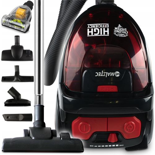 Beutelloser Staubsauger 800W/4200W Zyklon Hepa Light+Turbo Brush 2L 5.5M