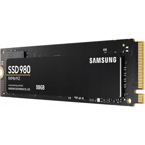 Samsung Ssd 980 500Gb M.2 Pci-E X4 Gen3 Nvme 3100Mb/S 2600Mb/S Aes256