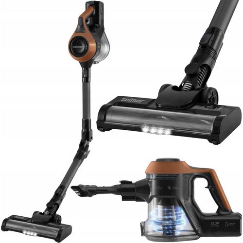 Staubsauger Zelmer 21,6V Zyklon Hepa Manuell 45Min Automatische Leistungswahl