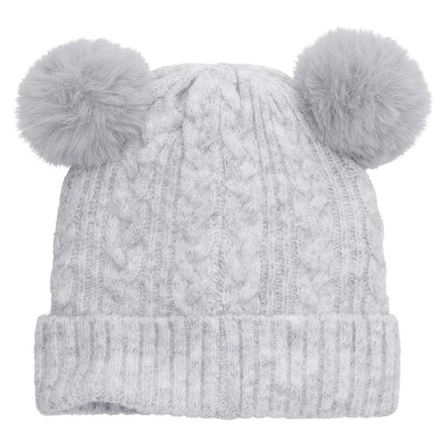Baby Mütze mit Zopfmuster